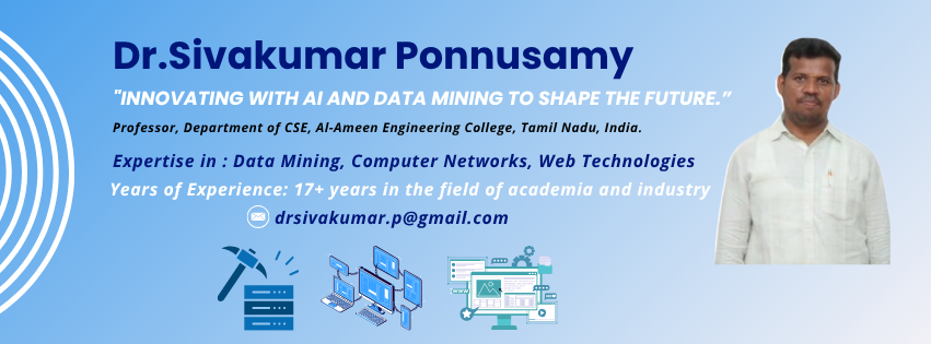 Dr. Sivakumar Ponnusamy